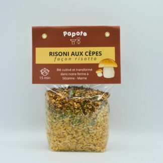 Risoni aux Cèpes - façon risotto