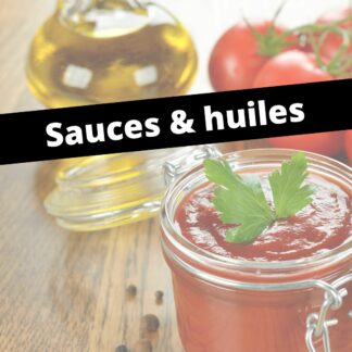 Sauces, huiles & co