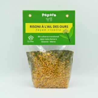 Risoni à l'Ail des Ours - façon risotto