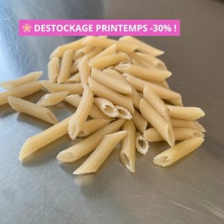 Pâtes Penne (trop courtes) – Déclassées 1kg